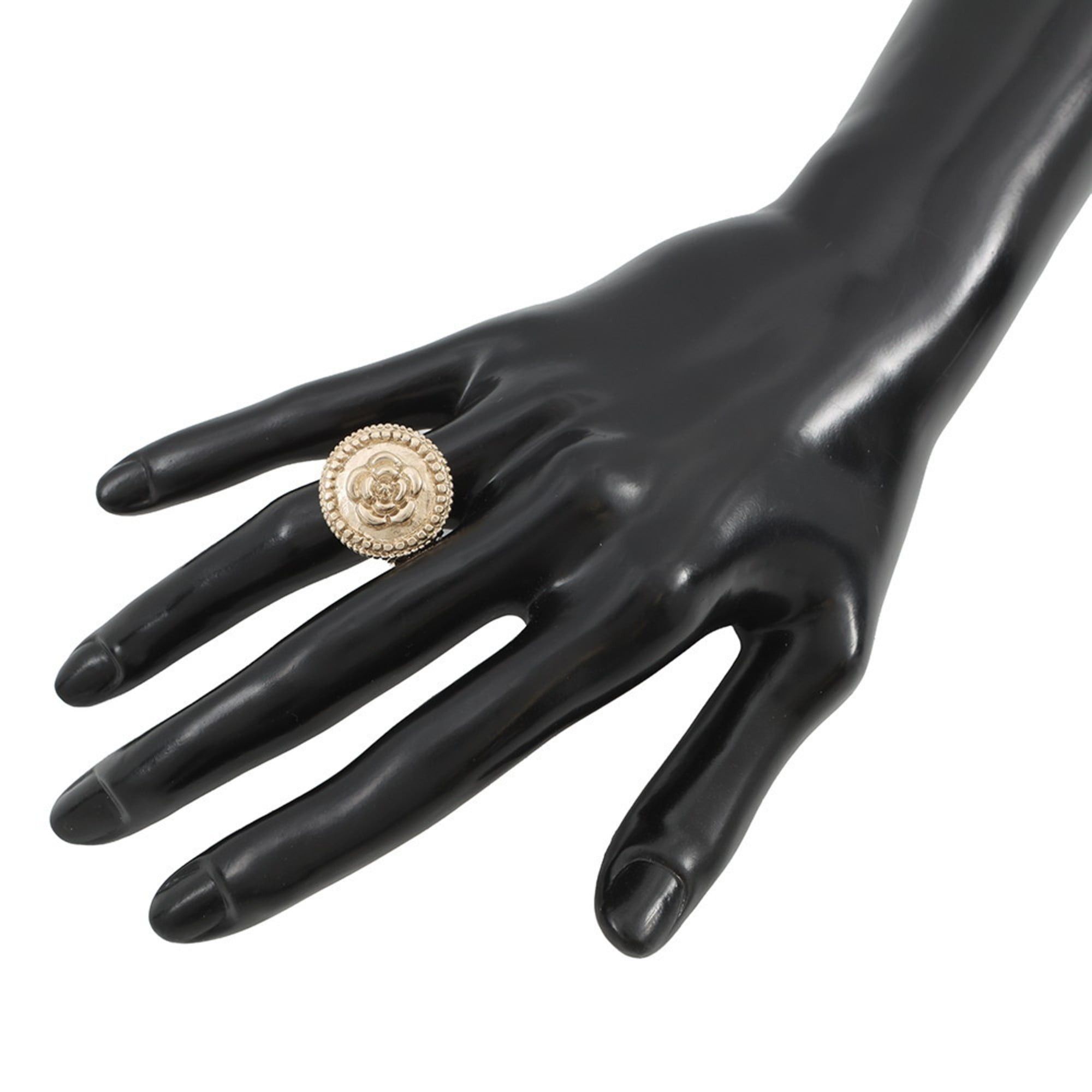 Chanel Chanel Ring Coco Mark Camellia B15P CHANEL RING Size ONE SIZE - 4 Thumbnail