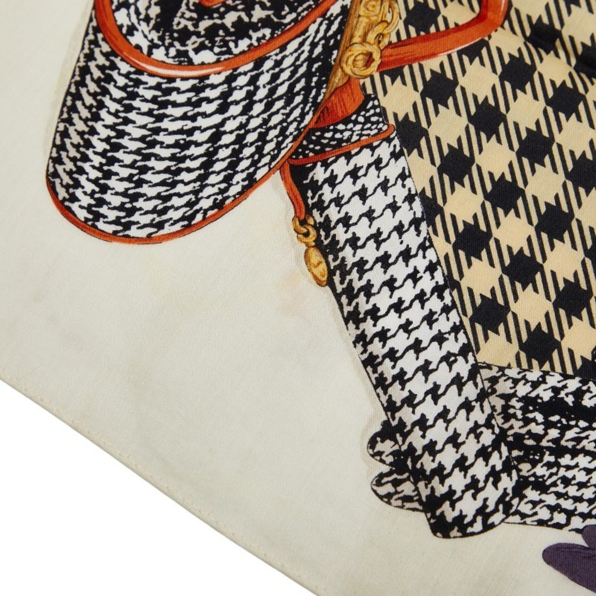 Dior Christian Dior Dior Scarf Muffler White Multicolor Women's Size ONE SIZE - 3 Thumbnail