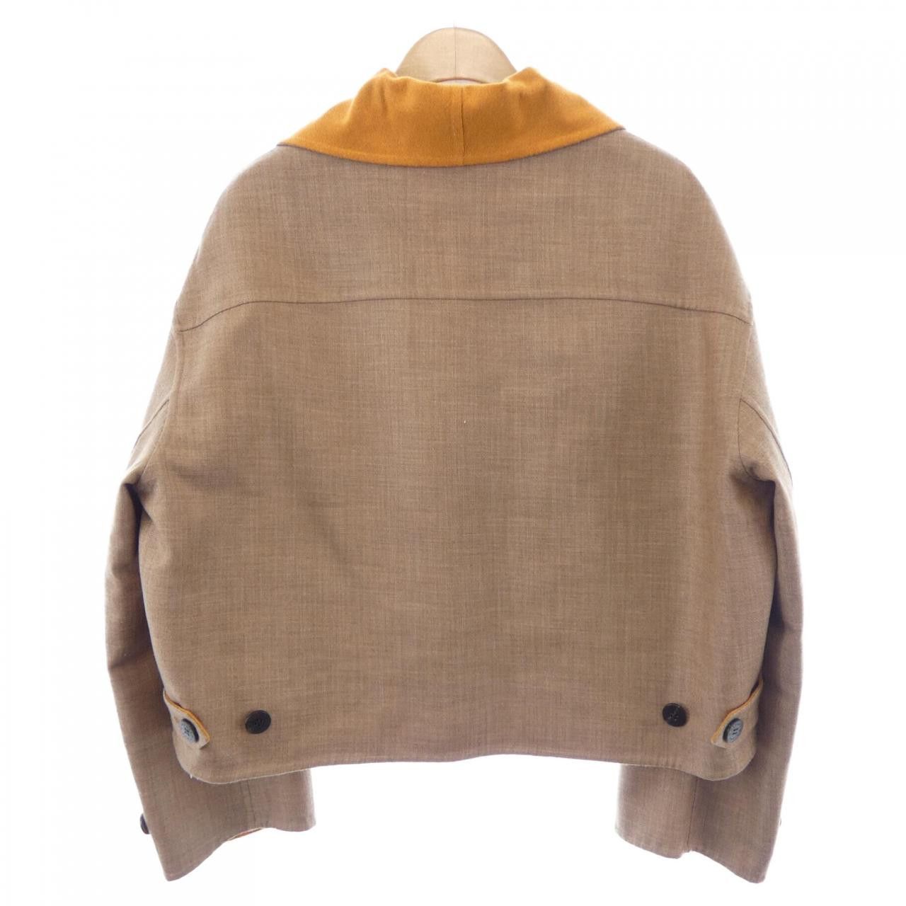 Hermes Hermes Hermes Cashmere Jacket Textile Outerwear DUTY FREE for USA Size ONE SIZE - 2 Thumbnail
