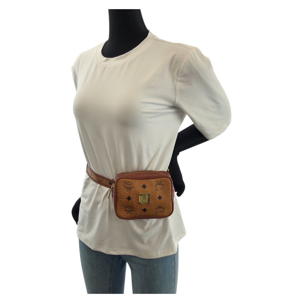 MCM MCM MCM Visetos PVC waist bag Plastic / Synthetic Belt Bag DUTY FREE for USA Size ONE SIZE - 7 Thumbnail