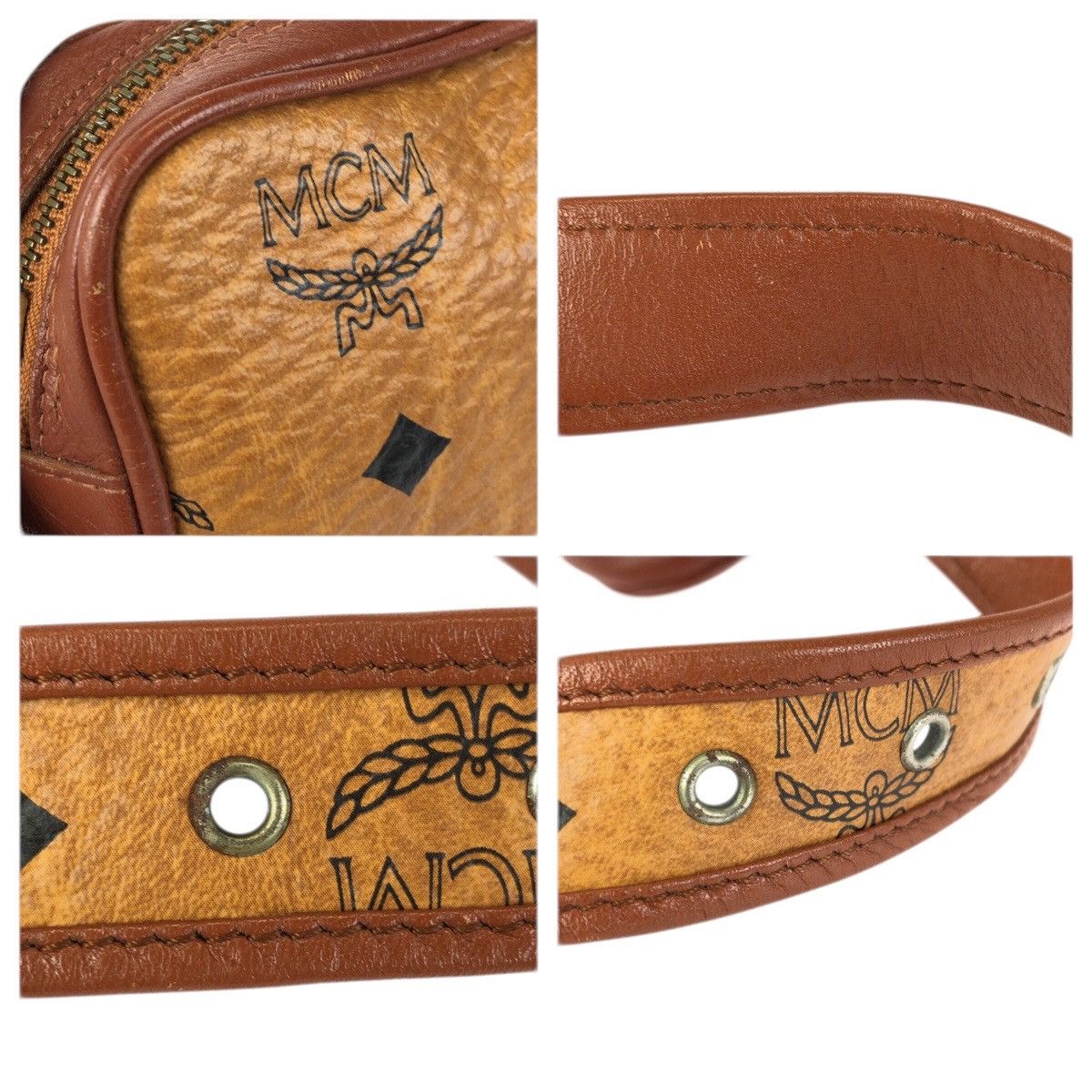 MCM MCM MCM Visetos PVC waist bag Plastic / Synthetic Belt Bag DUTY FREE for USA Size ONE SIZE - 6 Thumbnail
