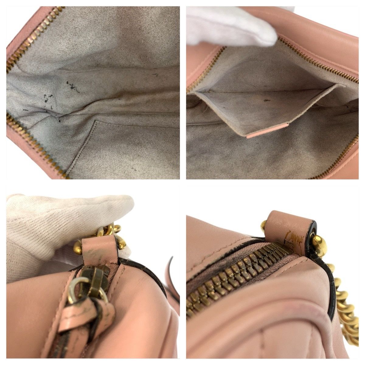 Gucci Gucci Gucci GG Marmont Leather Shoulder Bag Leather Shoulder Bag 447632 DUTY FREE for USA Size ONE SIZE - 5 Thumbnail
