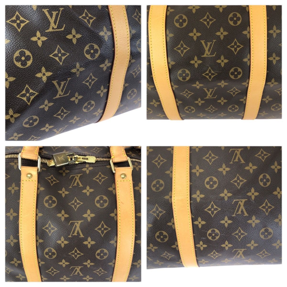Louis Vuitton Louis Vuitton Louis Vuitton Keepall Bandouliere Monogram Boston Bag Textile Travel Bag M41412 DUTY FREE for USA Size ONE SIZE - 5 Thumbnail