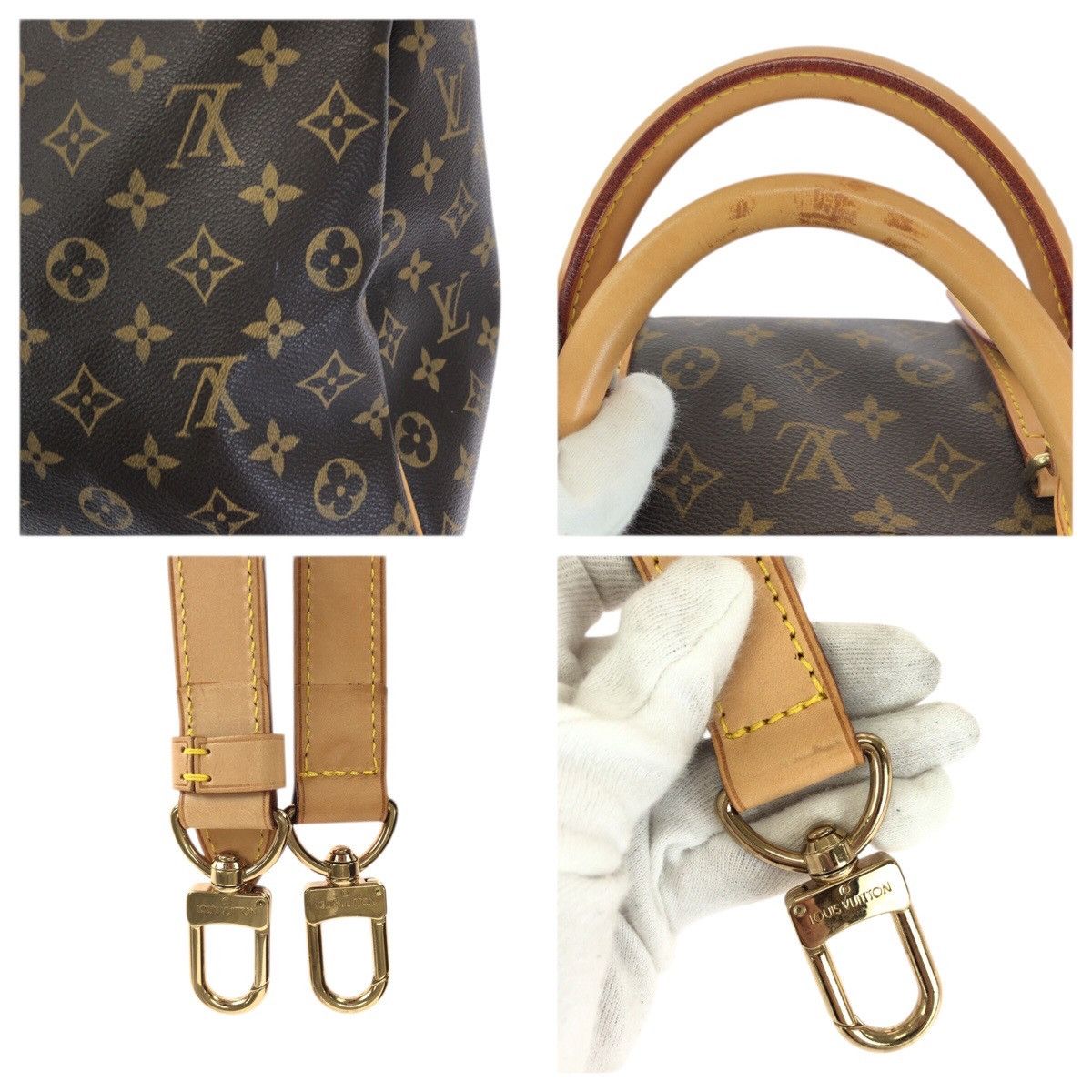 Louis Vuitton Louis Vuitton Louis Vuitton Keepall Bandouliere Monogram Boston Bag Textile Travel Bag M41412 DUTY FREE for USA Size ONE SIZE - 6 Thumbnail