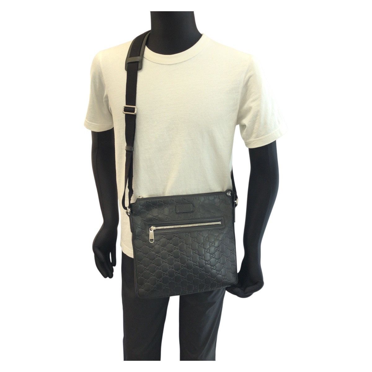 Gucci Gucci Gucci Guccissima Leather Shoulder Bag Leather Shoulder Bag 406408 DUTY FREE for USA Size ONE SIZE - 7 Thumbnail