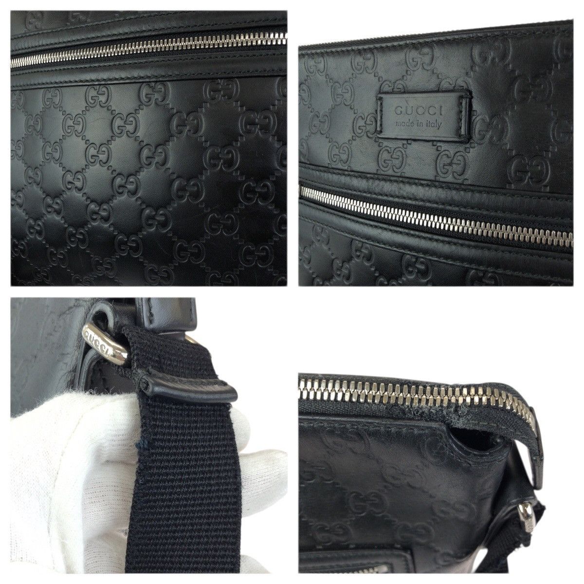 Gucci Gucci Gucci Guccissima Leather Shoulder Bag Leather Shoulder Bag 406408 DUTY FREE for USA Size ONE SIZE - 5 Thumbnail