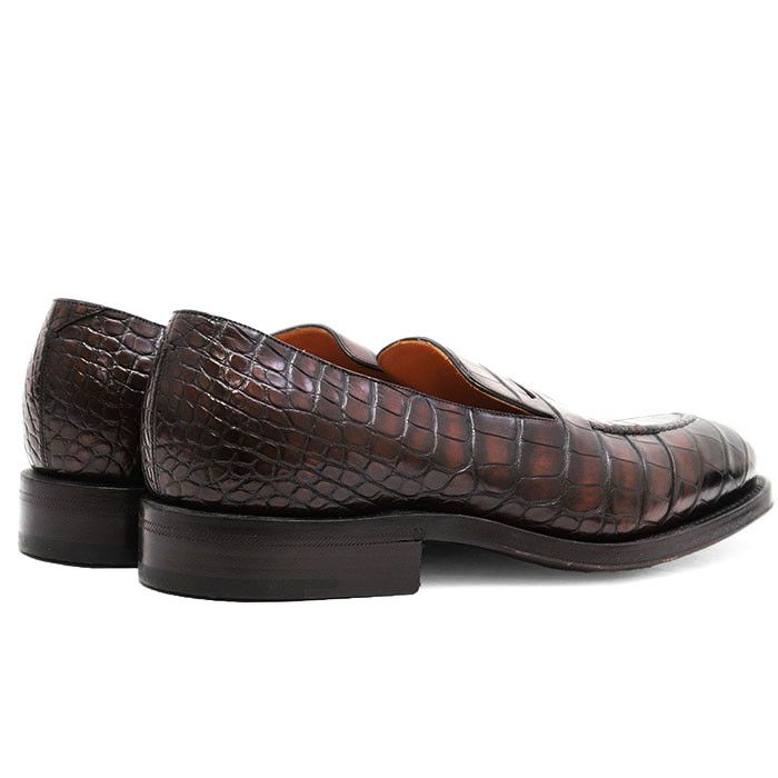 Louis Vuitton Louis Vuitton Louis Vuitton Crocodile Loafers Leather Shoes DUTY FREE for USA Size ONE SIZE - 14 Thumbnail