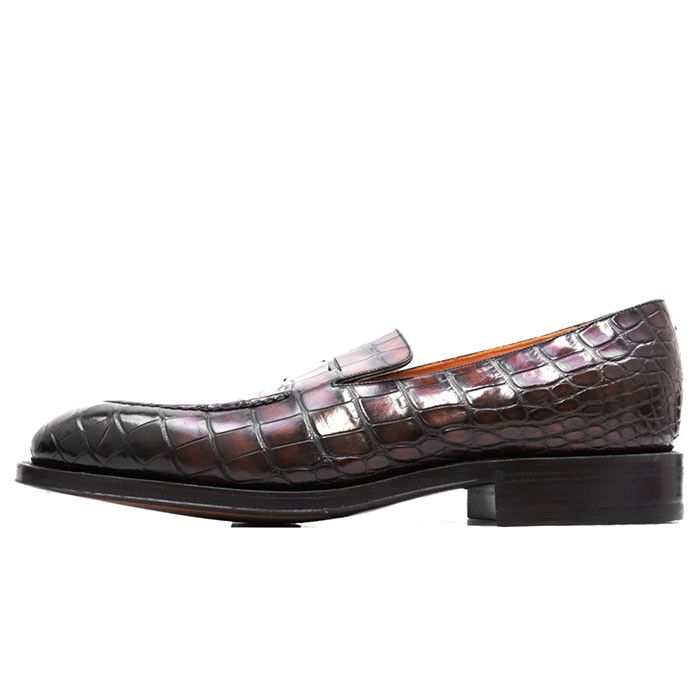 Louis Vuitton Louis Vuitton Louis Vuitton Crocodile Loafers Leather Shoes DUTY FREE for USA Size ONE SIZE - 5 Thumbnail