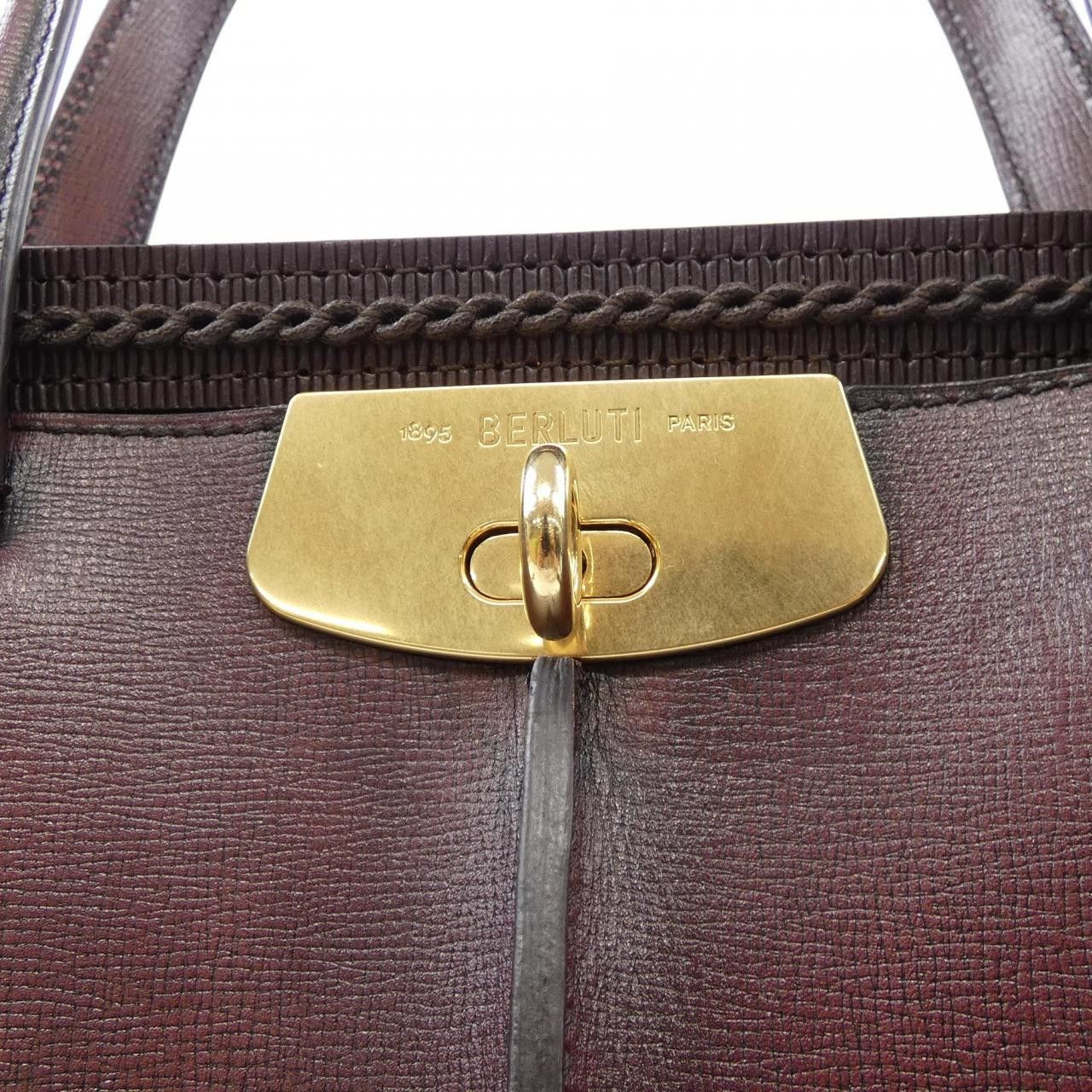 Berluti Berluti Berluti Lutti38 Leather Tote Bag Leather Tote Bag DUTY FREE for USA Size ONE SIZE - 5 Thumbnail