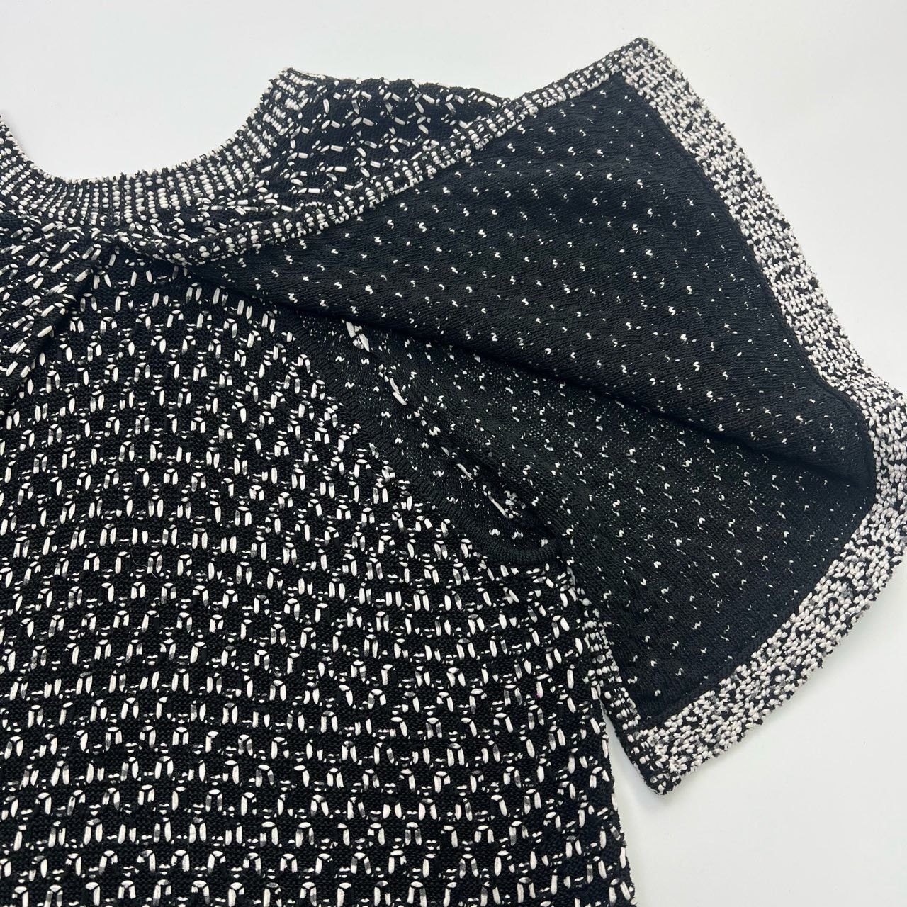 Chanel Chanel Double C Knit Batwing Short Sleeve Size XS / US 0-2 / IT 36-38 - 6 Thumbnail