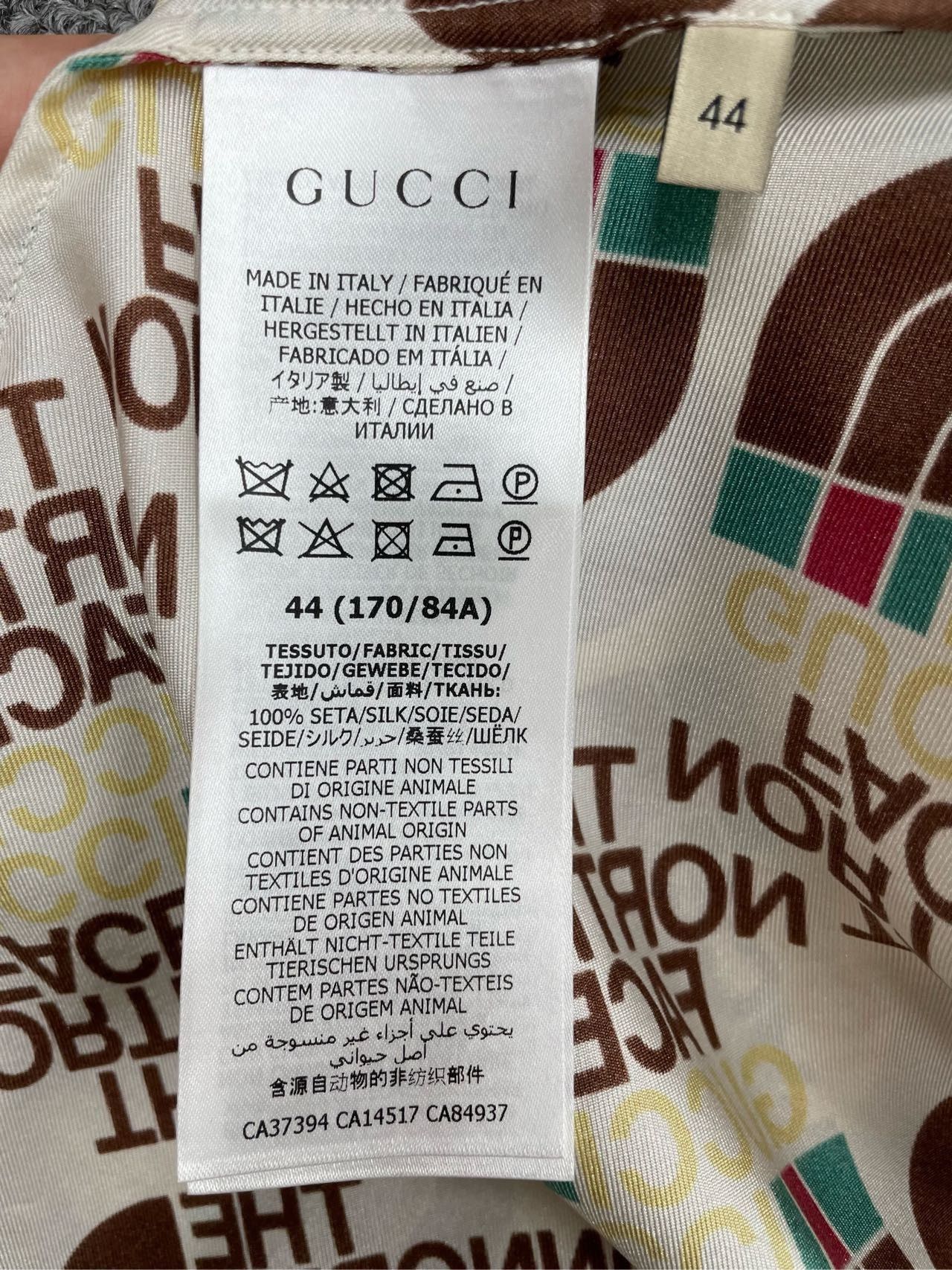 Gucci Gucci x The North Face All-Over Print Shirt Size US M / EU 48-50 / 2 - 3 Thumbnail