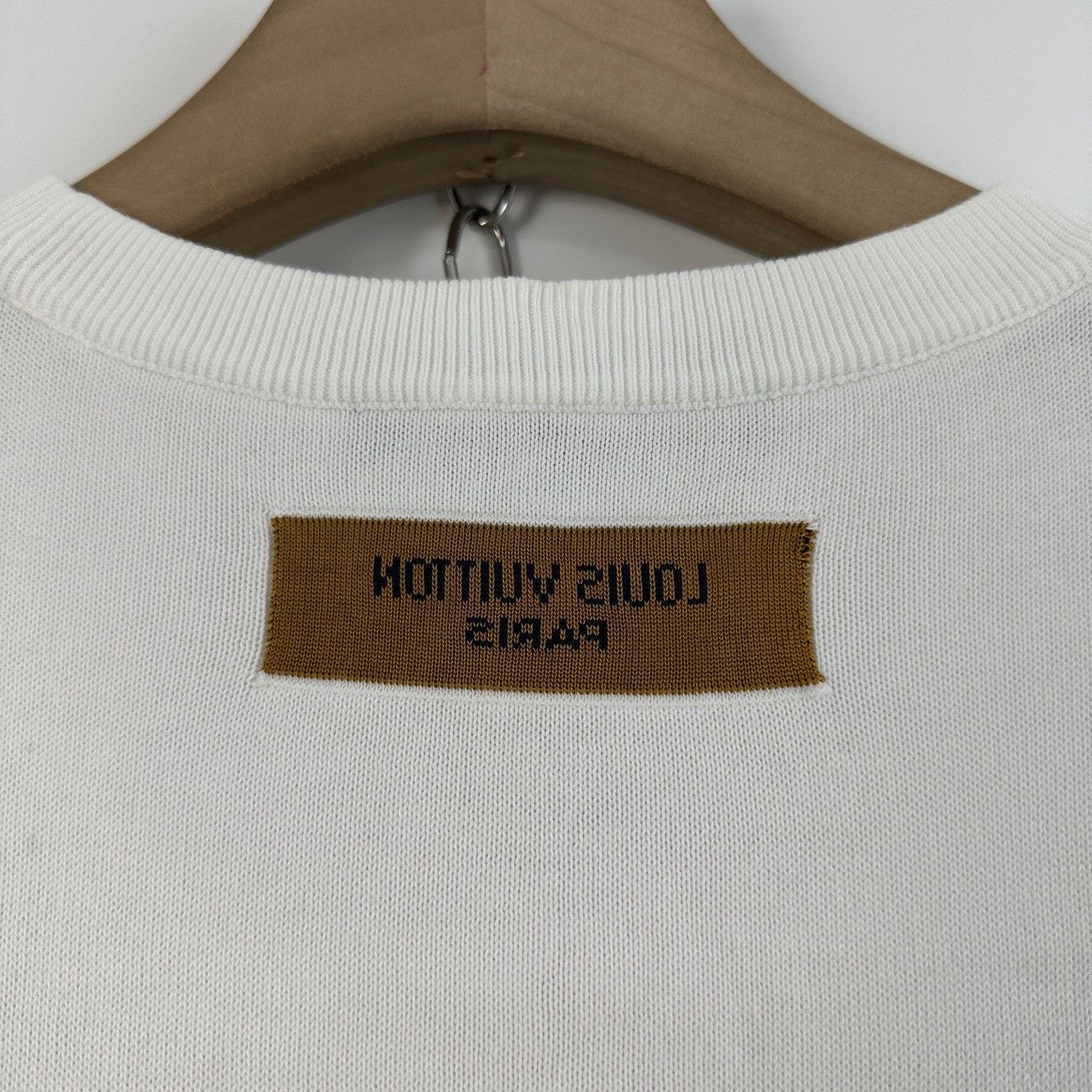 Louis Vuitton LV Face Pattern Knitted Short-Sleeve Size S / US 4 / IT 40 - 7 Thumbnail