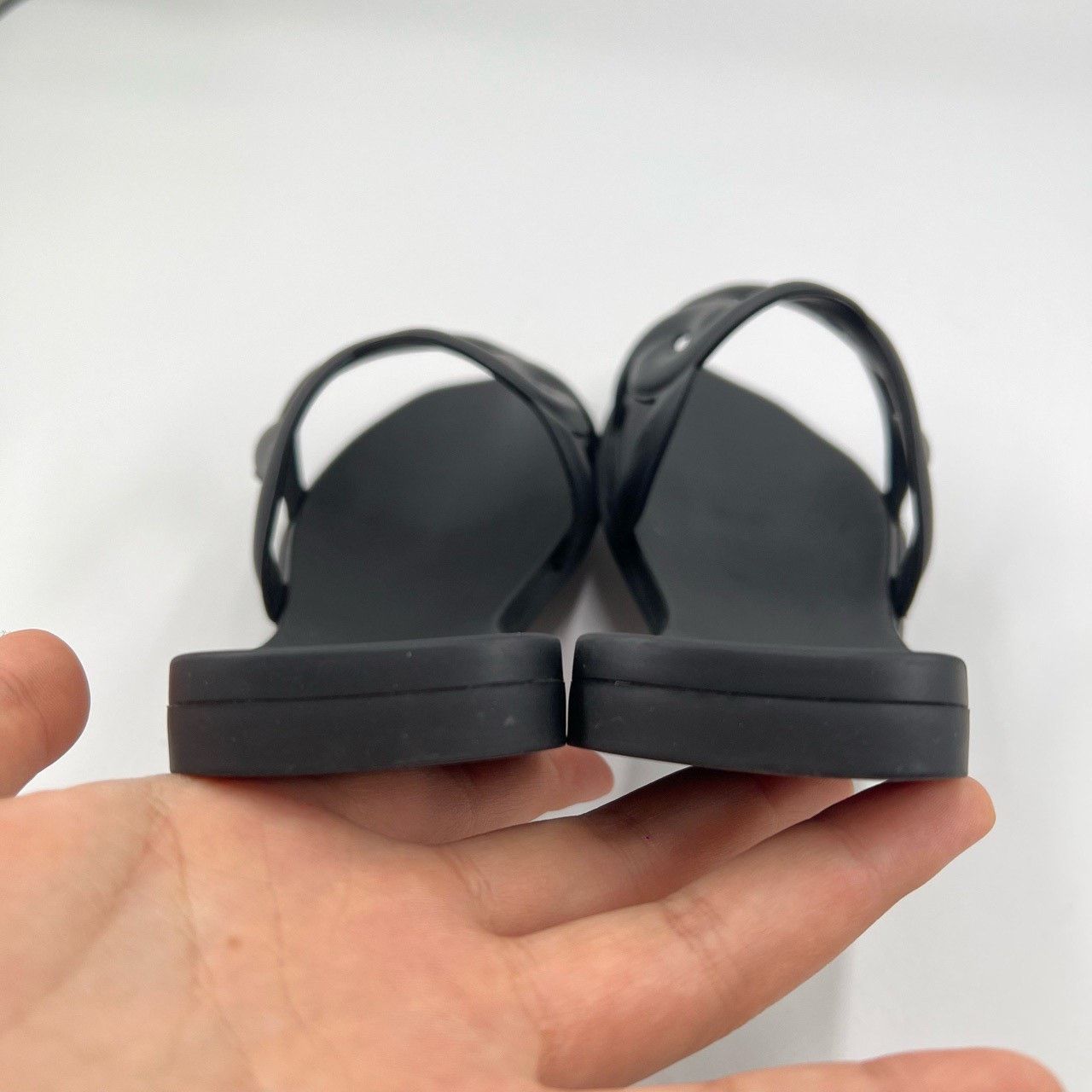 Hermes Hermes Black Pig Nose Slippers Size US 4 / IT 34 - 3 Thumbnail