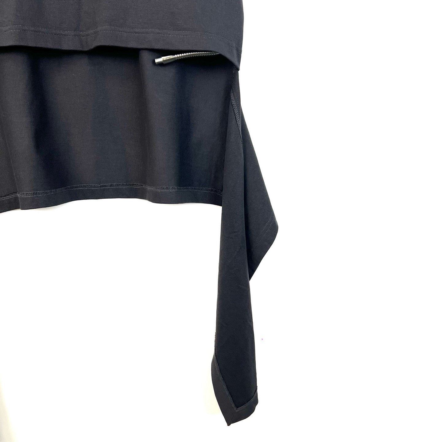 Balenciaga Balenciaga Black Asymmetrical Short Sleeve Size S / US 4 / IT 40 - 5 Thumbnail