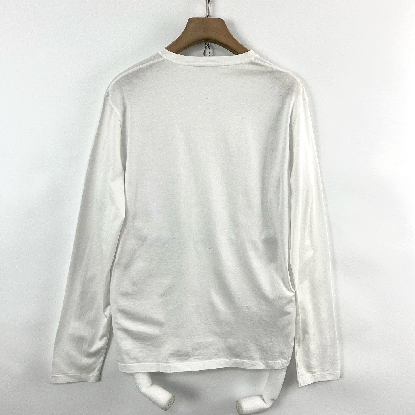 Prada Prada White Pocket Logo Casual T-Shirt Size US L / EU 52-54 / 3 - 2 Thumbnail