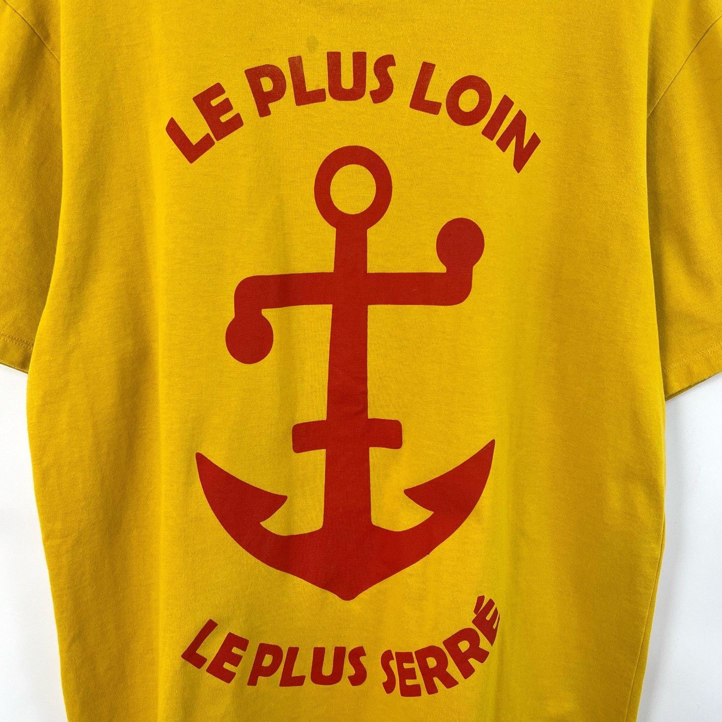 Gucci Gucci Yellow Anchor Print Short Sleeve Size M / US 6-8 / IT 42-44 - 5 Thumbnail