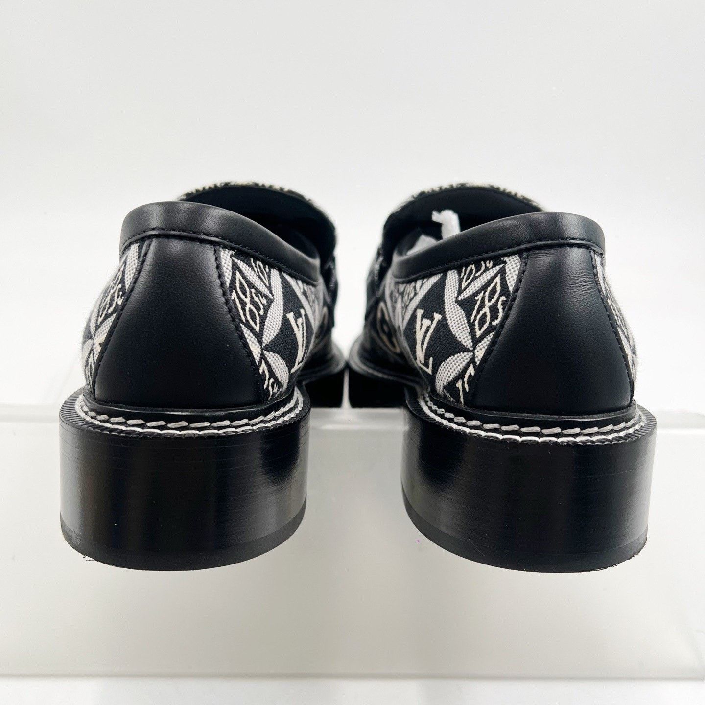 Louis Vuitton LV 1854 Monogram Platform Loafers Size US 5.5 / IT 35.5 - 6 Thumbnail