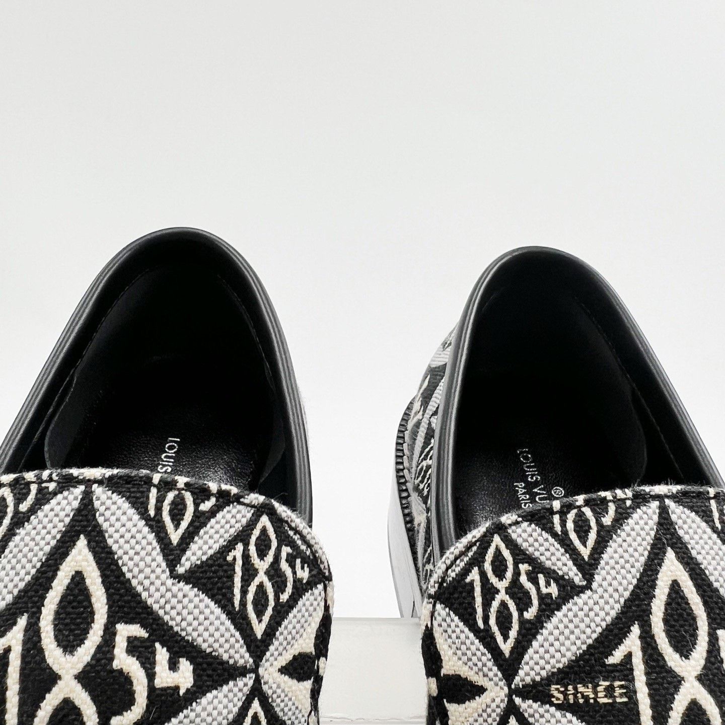 Louis Vuitton LV 1854 Monogram Platform Loafers Size US 5.5 / IT 35.5 - 5 Thumbnail