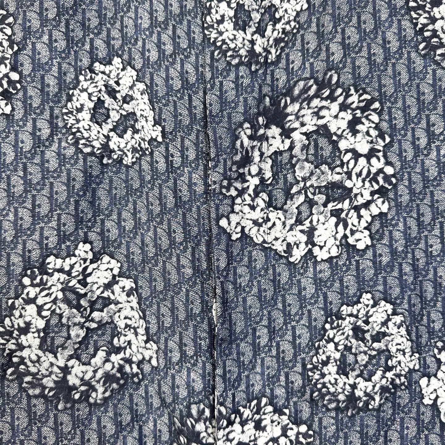 Dior DIOR x Denim Tears Silk Monogram Oversized Shirt Size US XL / EU 56 / 4 - 6 Thumbnail