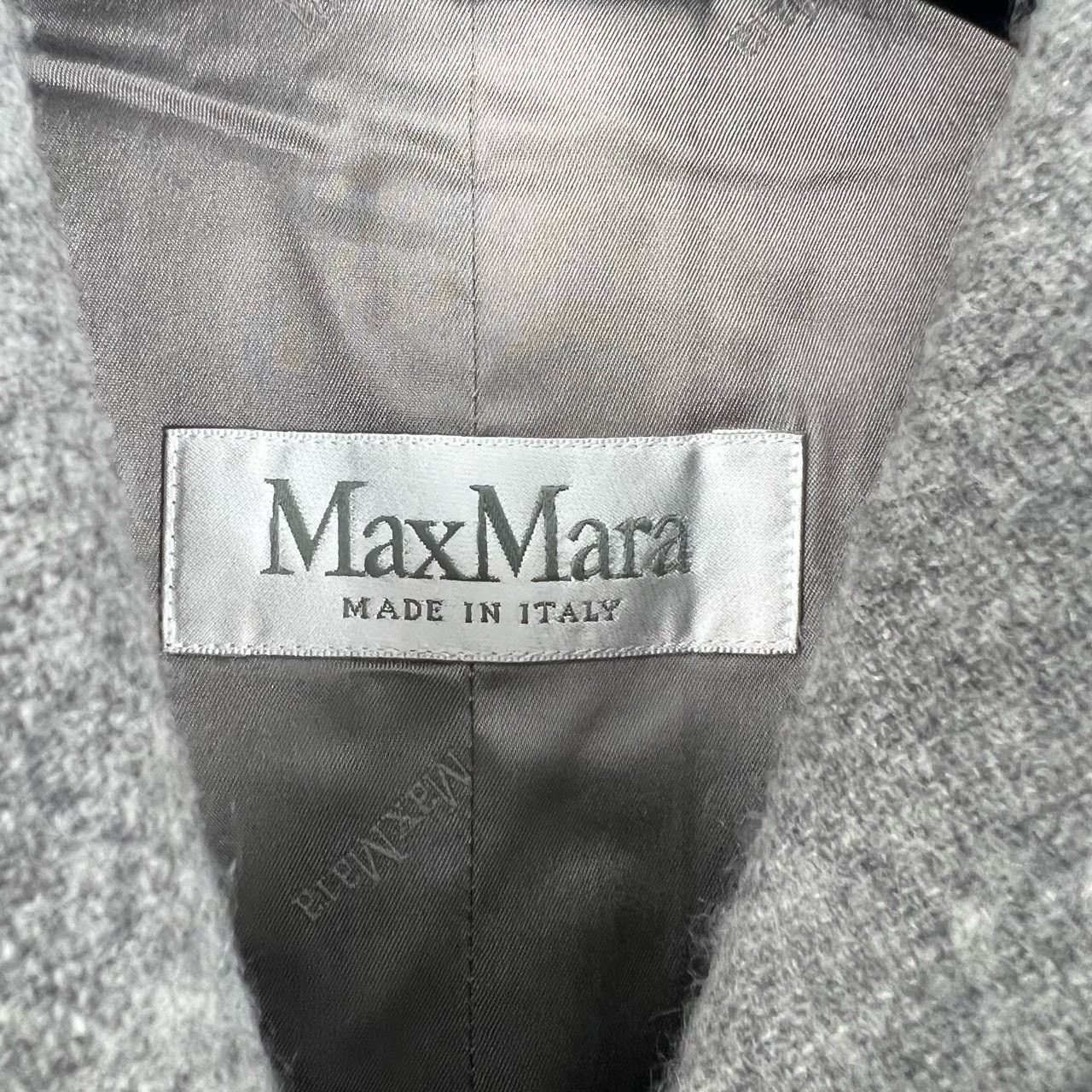 Max Mara Max Mara Gray Cashmere Blazer Size M / US 6-8 / IT 42-44 - 3 Thumbnail