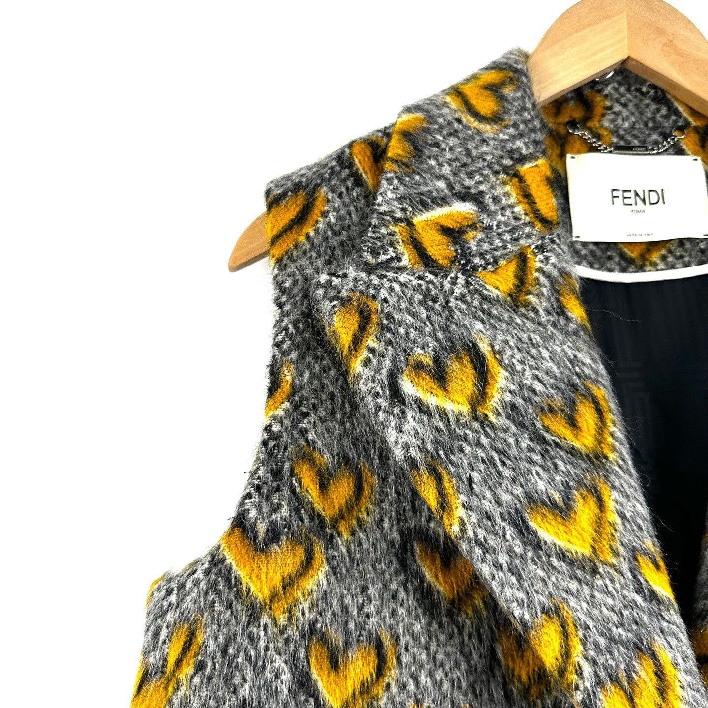 Fendi Fendi Heart Pattern Sleeveless Vest Size M / US 6-8 / IT 42-44 - 6 Thumbnail