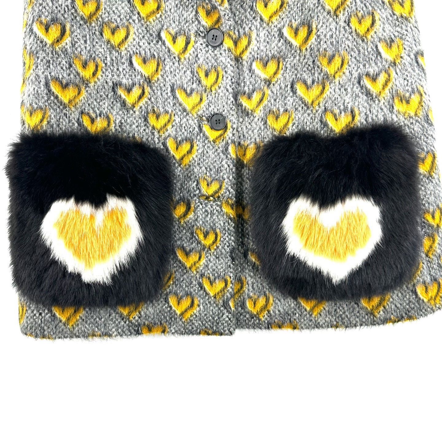 Fendi Fendi Heart Pattern Sleeveless Vest Size M / US 6-8 / IT 42-44 - 5 Thumbnail