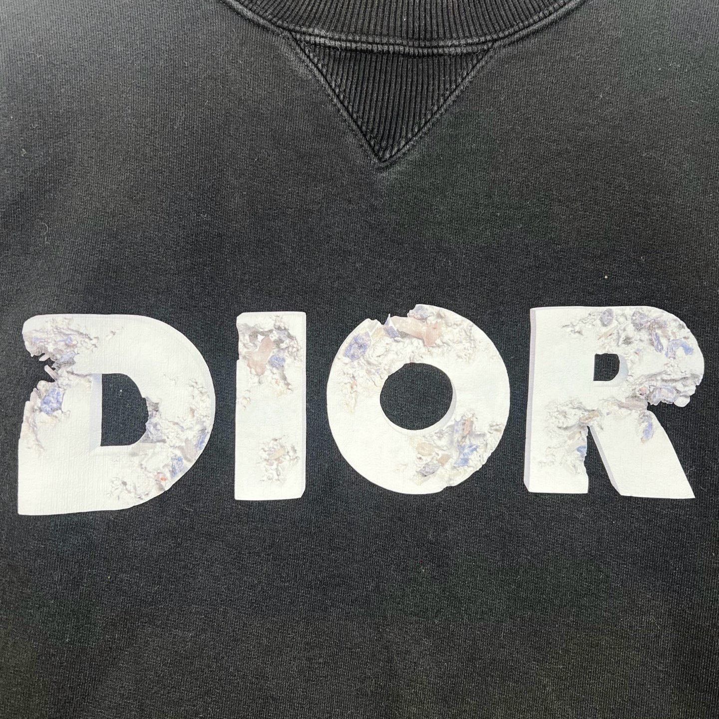 Dior Dior x Daniel Arsham 3D Logo Crewneck Sweatshirt Size XS / US 0-2 / IT 36-38 - 6 Thumbnail