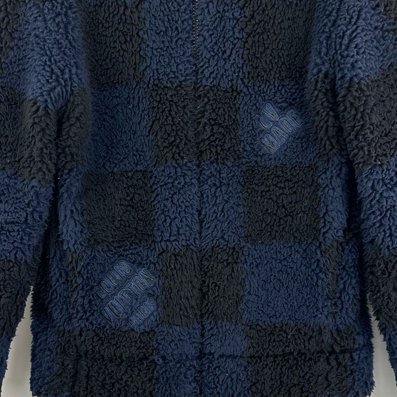 Louis Vuitton LV x Nigo Checkered Fleece Jacket XS Size US XS / EU 42 / 0 - 4 Thumbnail
