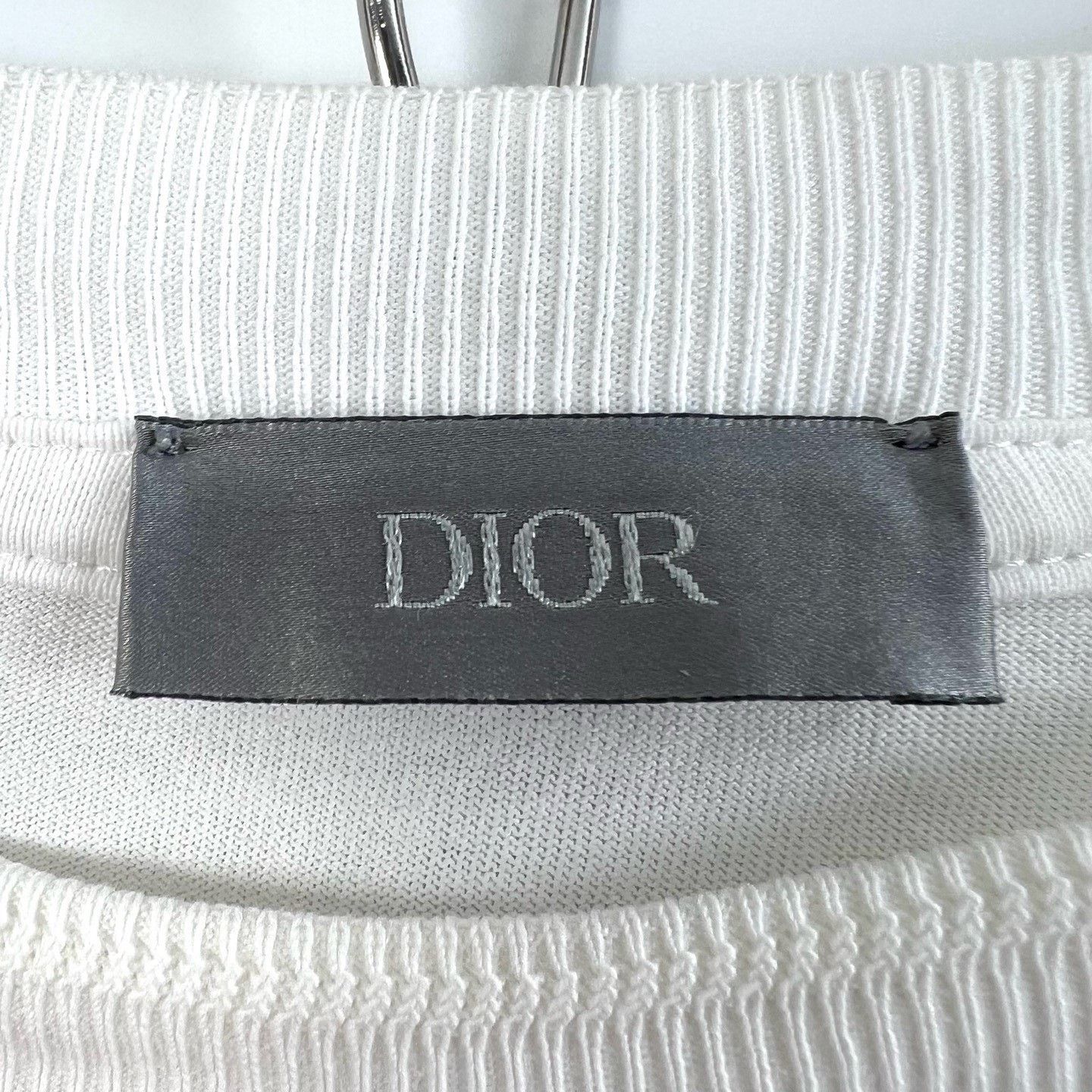 Dior Dior White Rose Embroidered Short Sleeve Size XXL / US 16-18 / IT 52-54 - 4 Thumbnail