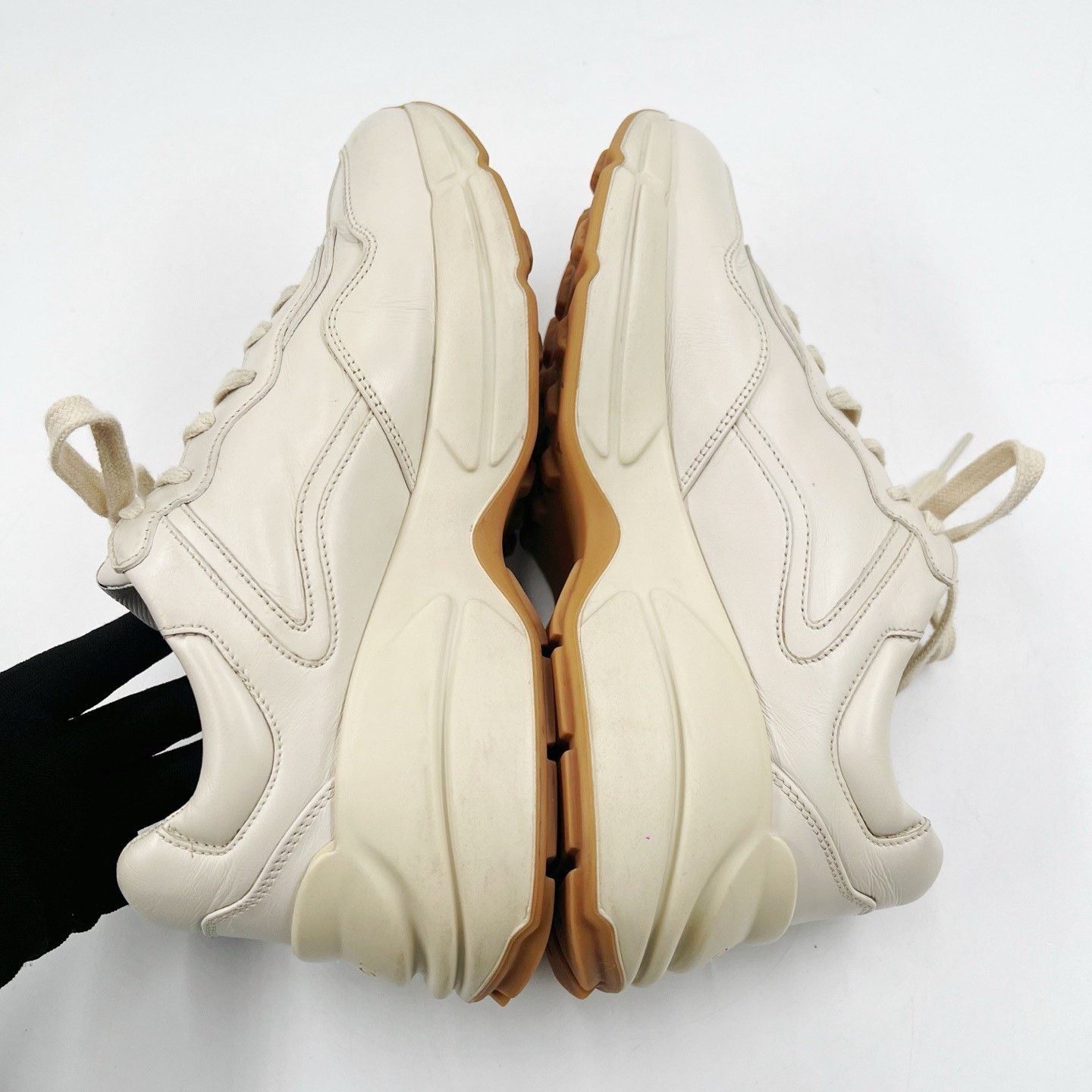 Gucci GUCCI x MLB Beige Low-Top Dad Shoes Size US 6 / EU 39 - 5 Thumbnail