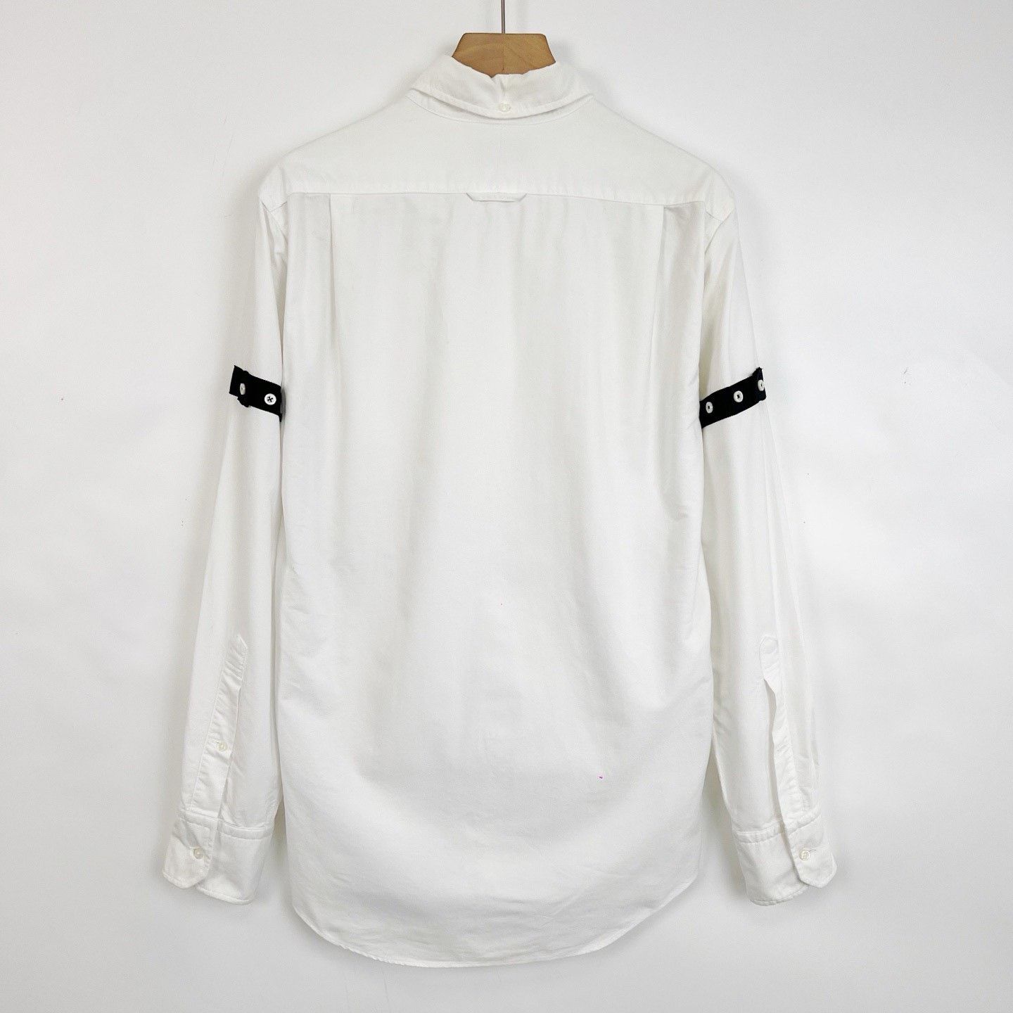 Thom Browne Thom Browne Classic Collar Stripe Shirt Size US L / EU 52-54 / 3 - 2 Thumbnail