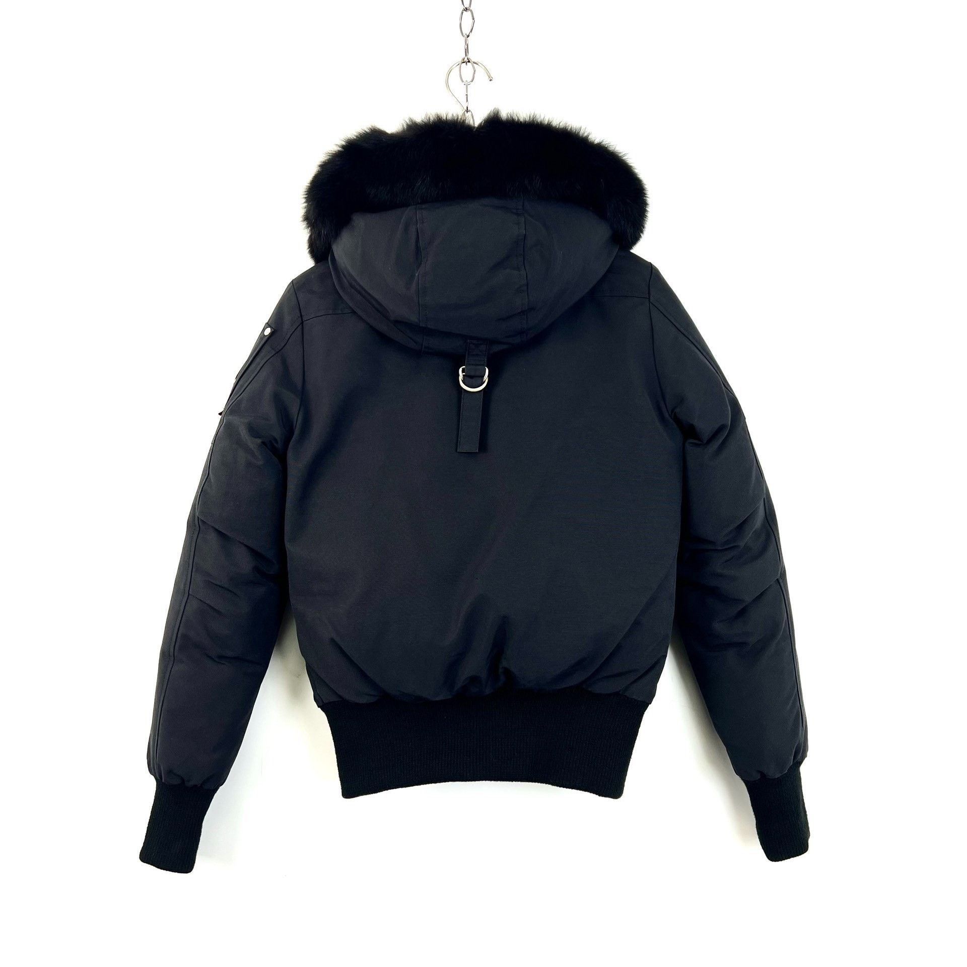 Moose Knuckles Moose Knuckles Black Pilot Down Jacket Size XS / US 0-2 / IT 36-38 - 2 Thumbnail