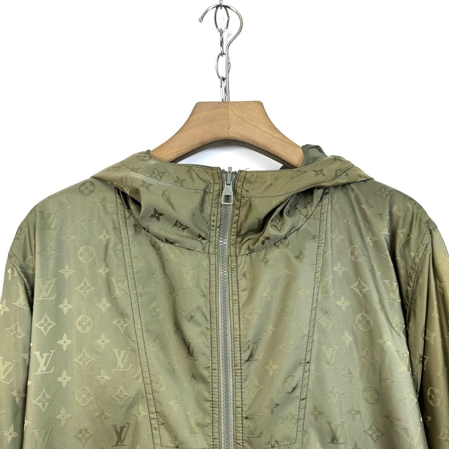Louis Vuitton Louis Vuitton Green Monogram Reversible Jacket Size US M / EU 48-50 / 2 - 4 Thumbnail