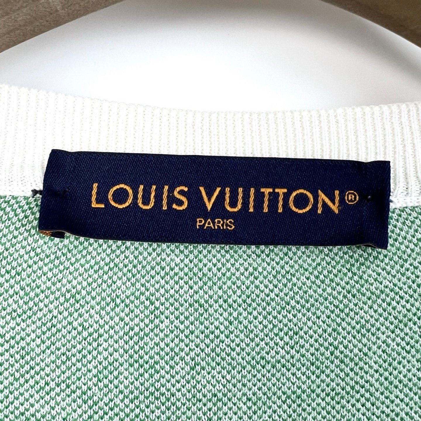 Louis Vuitton LV x Pharrell Checkered Knit Tee Size US XL / EU 56 / 4 - 5 Thumbnail