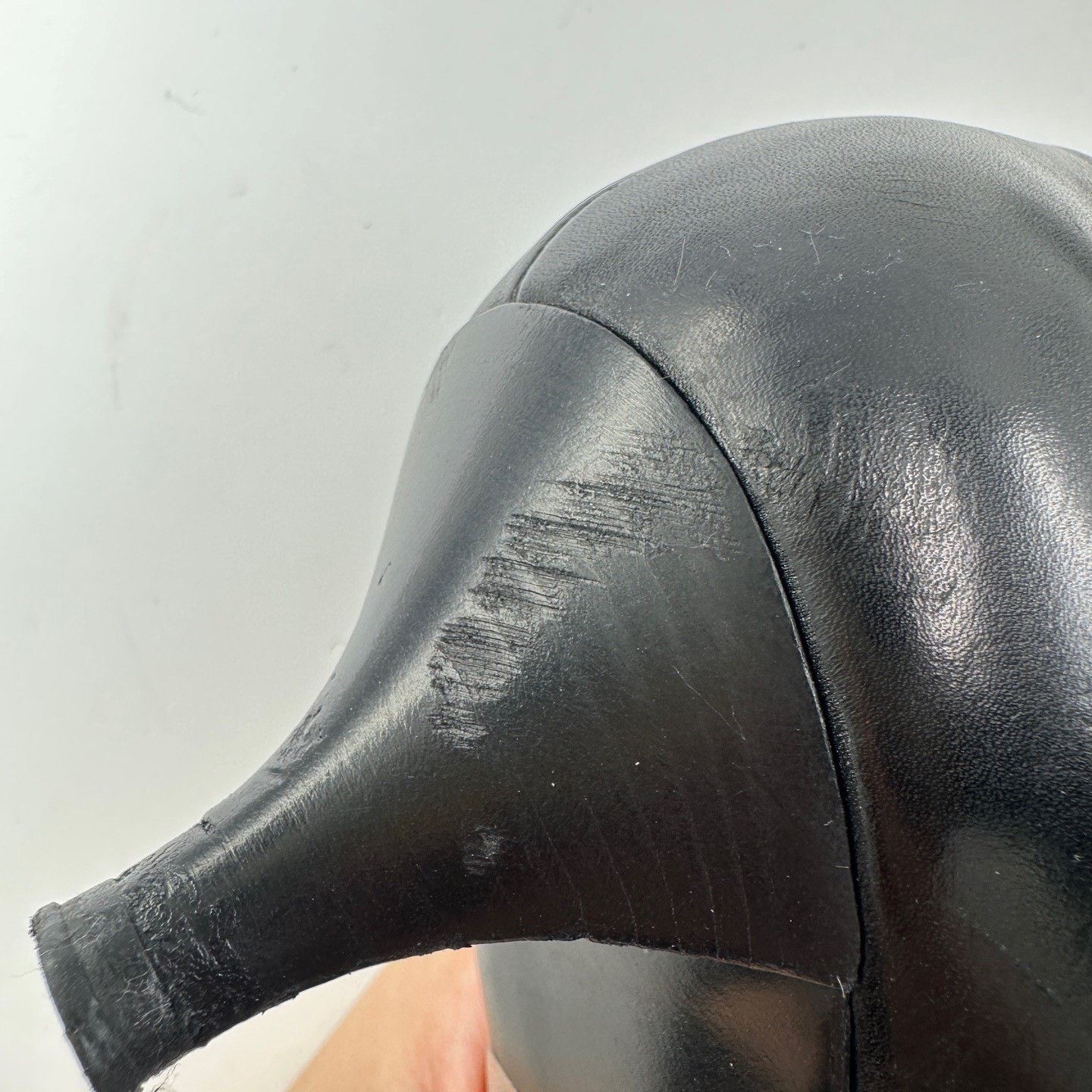 Hermes Hermes Black H-buckle Pointed Toe Heels Size US 6.5 / IT 36.5 - 7 Thumbnail