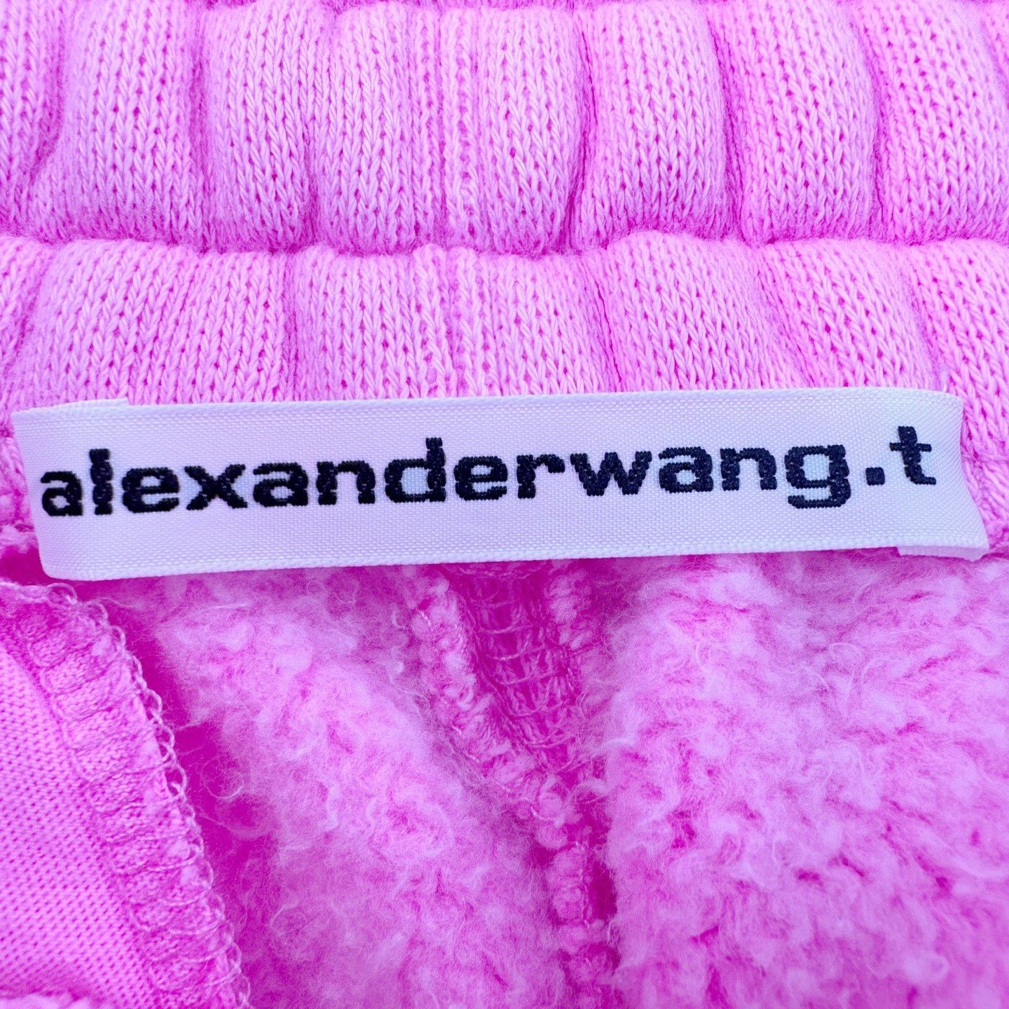 Alexander Wang Alexander Wang Pink Foam Logo Cuffed Sweatpants Size 22" - 6 Thumbnail