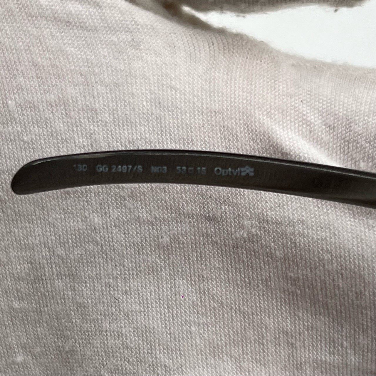 Gucci Gucci Black Cat Eye Narrow Sunglasses Size ONE SIZE - 7 Thumbnail