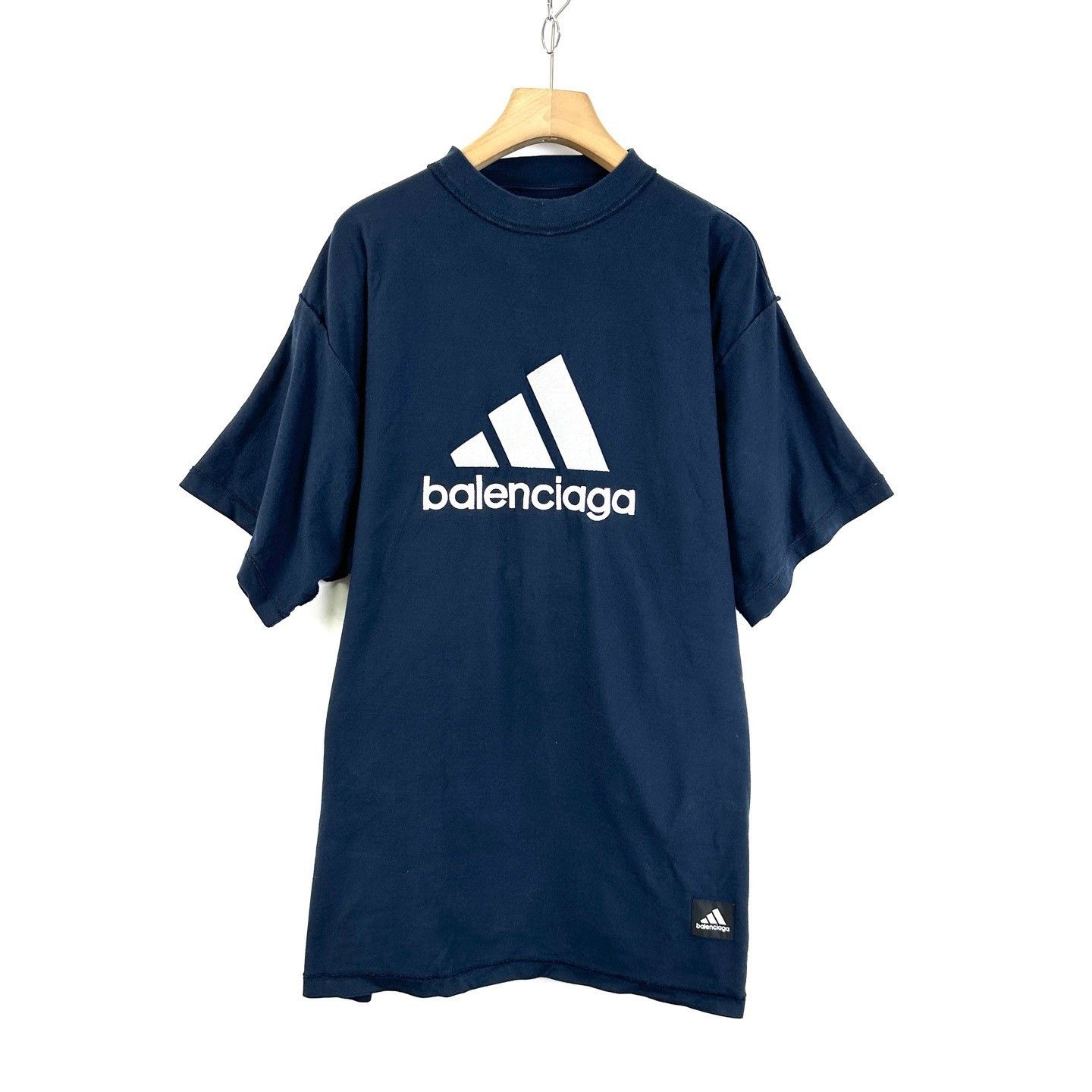Balenciaga Balenciaga x Adidas Double-Sided T-Shirt Size M / US 6-8 / IT 42-44 - 2 Thumbnail