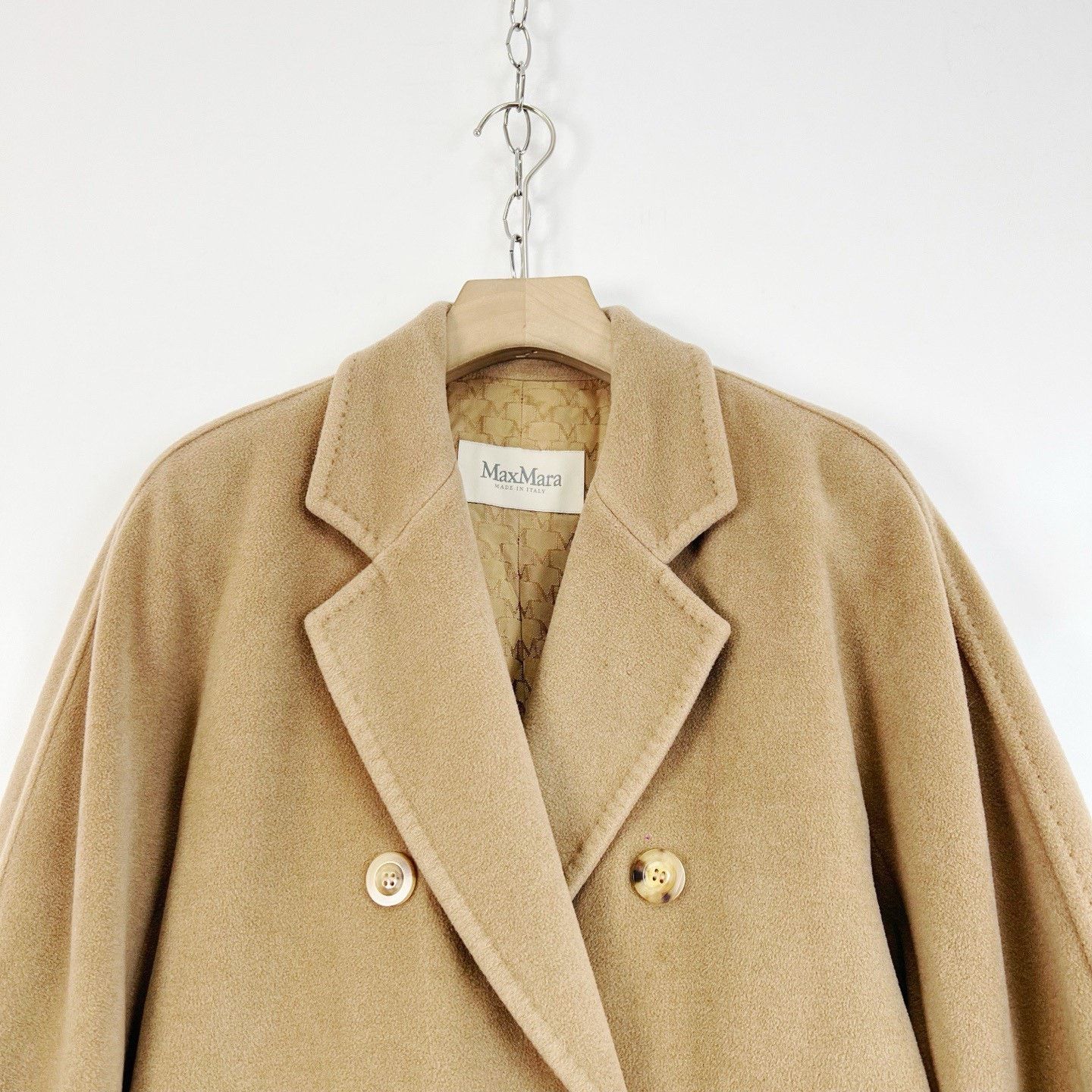 Max Mara MaxMara 101801 Madame Camel Wool Coat Size XS / US 0-2 / IT 36-38 - 3 Thumbnail