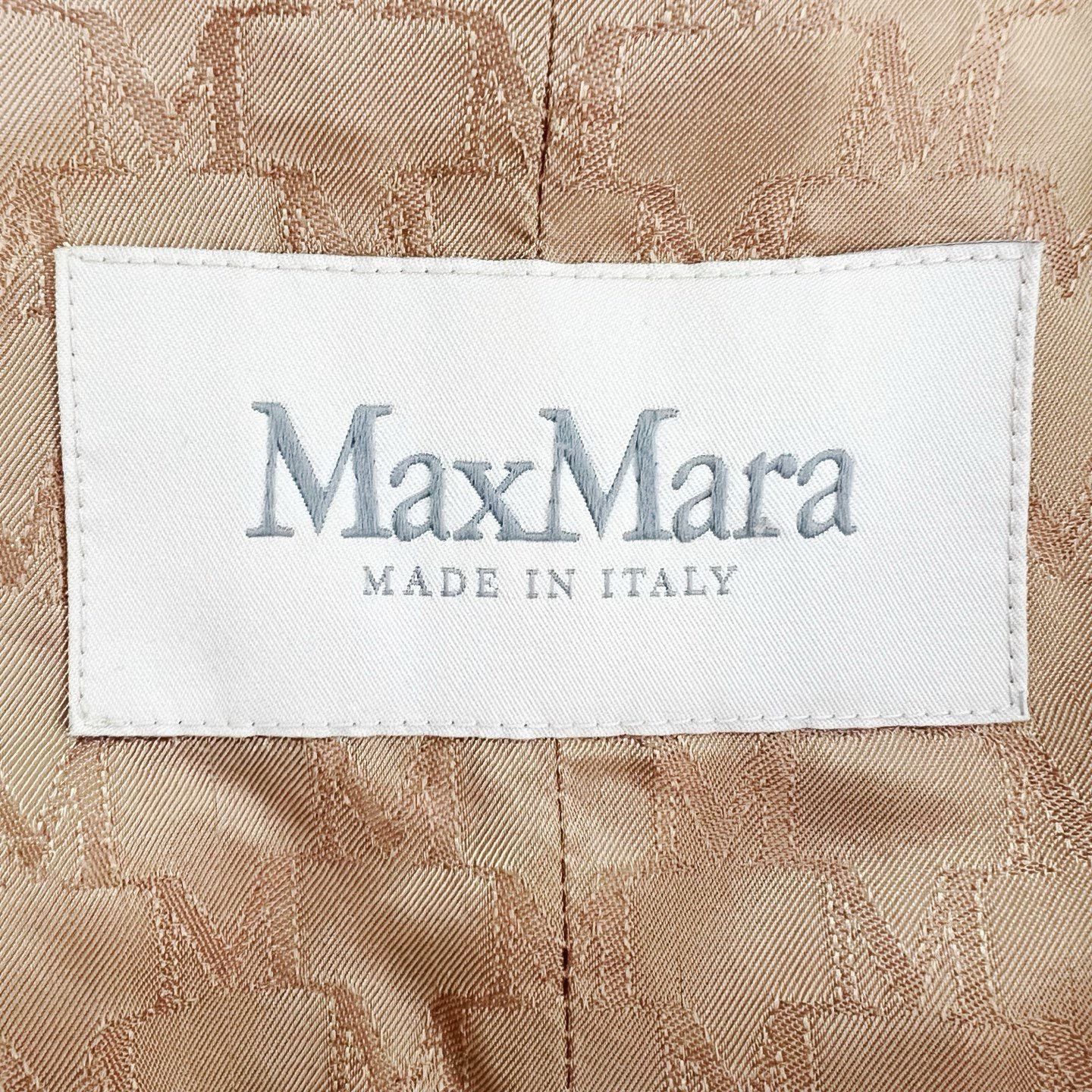 Max Mara MaxMara 101801 Madame Camel Wool Coat Size XS / US 0-2 / IT 36-38 - 4 Thumbnail