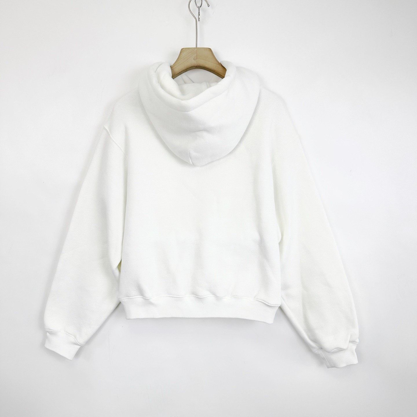 Alexander Wang Alexander Wang White Foam Logo Hoodie Size S / US 4 / IT 40 - 2 Thumbnail