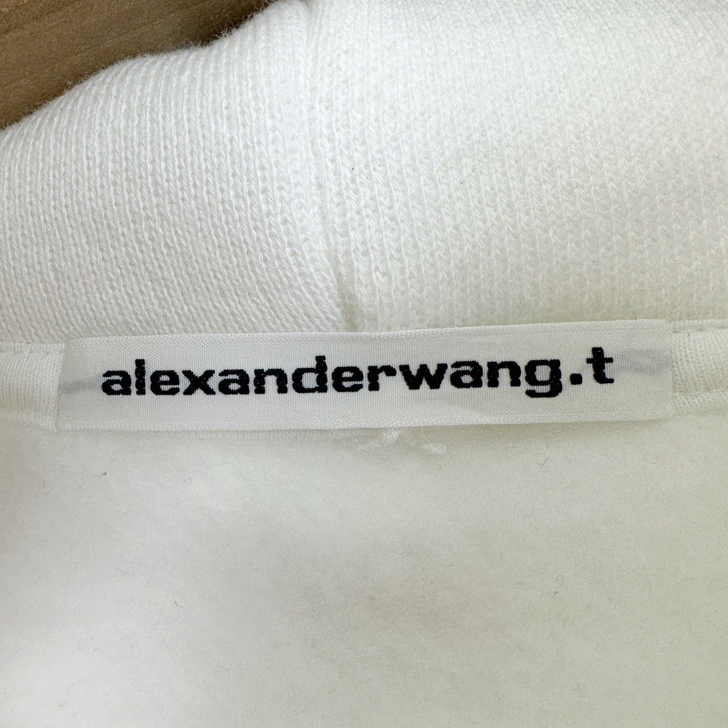 Alexander Wang Alexander Wang White Foam Logo Hoodie Size S / US 4 / IT 40 - 4 Thumbnail