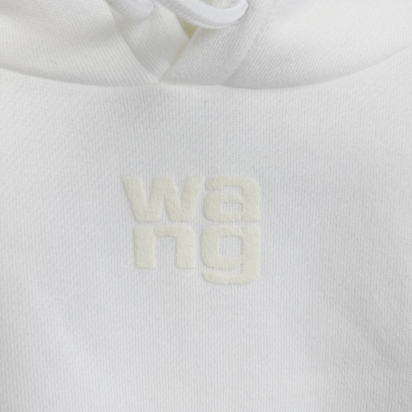 Alexander Wang Alexander Wang White Foam Logo Hoodie Size S / US 4 / IT 40 - 6 Thumbnail