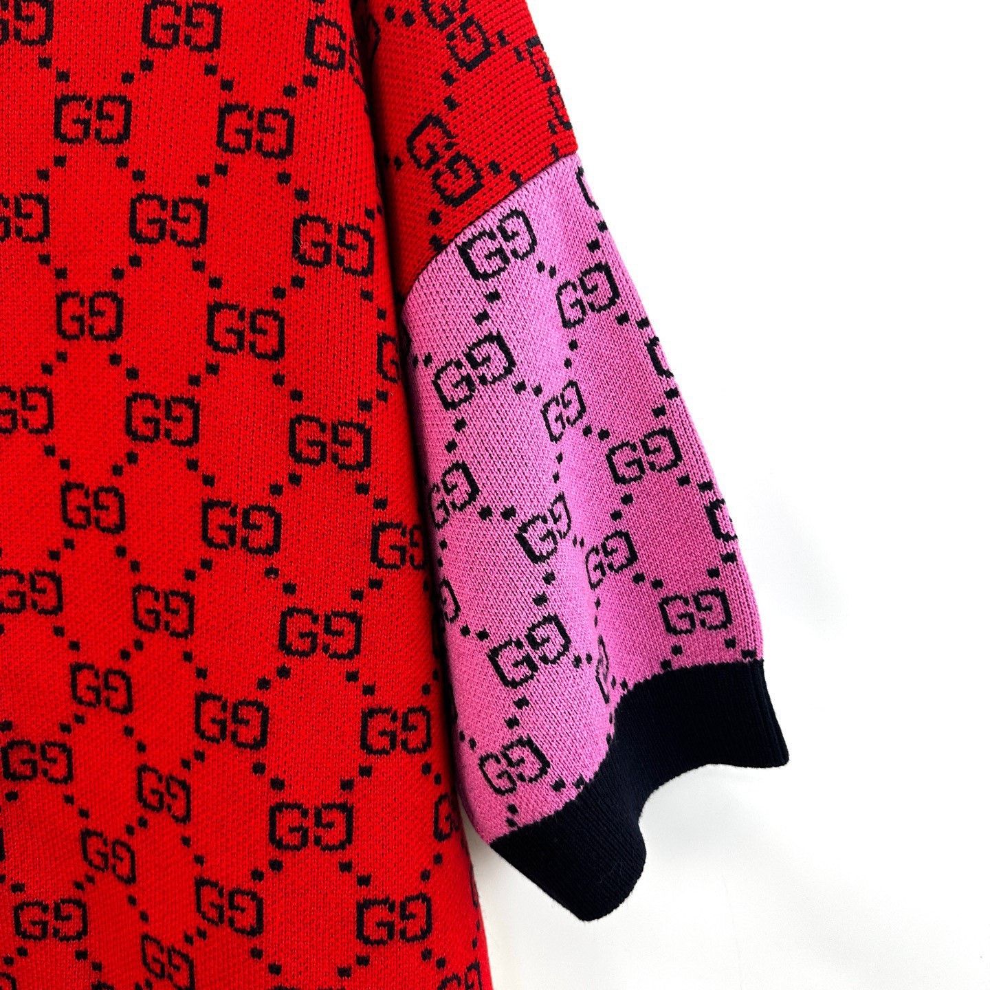 Gucci Gucci GG All-Over Print Short-Sleeve Knit Size M / US 6-8 / IT 42-44 - 5 Thumbnail