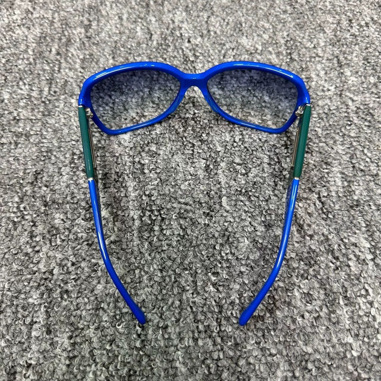 Chanel Chanel Blue Sunglasses Size ONE SIZE - 2 Thumbnail
