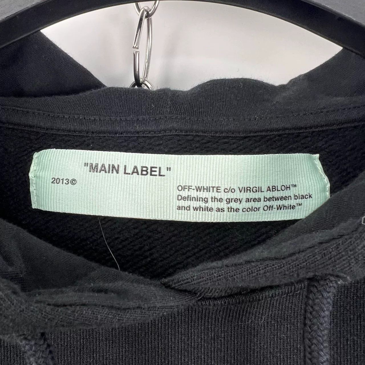 Off-White Off-White OW Colored Diamond Black Hoodie Size S / US 4 / IT 40 - 3 Thumbnail