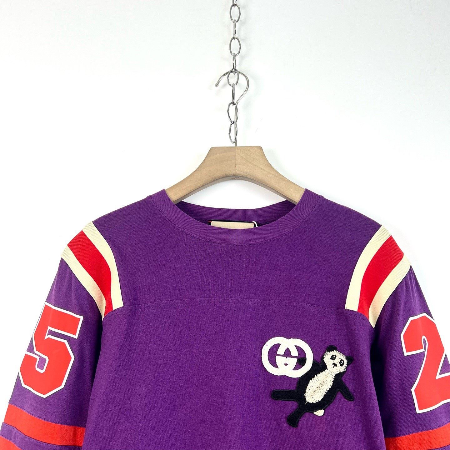 Gucci Gucci Purple Panda Print Short Sweatshirt Size S / US 4 / IT 40 - 3 Thumbnail