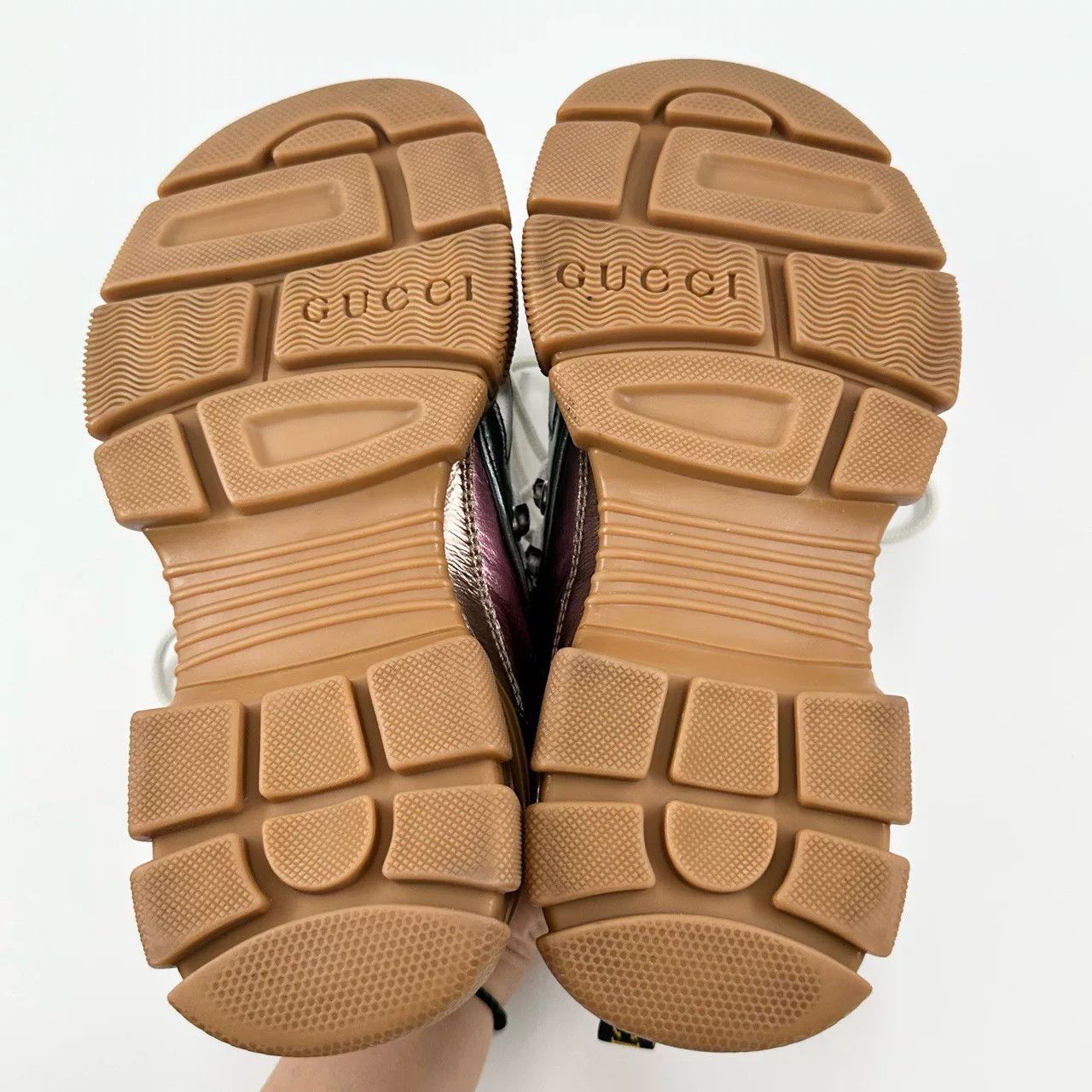 Gucci Gucci Colorblock Platform Hiking Dad Shoes Size US 4 / IT 34 - 4 Thumbnail