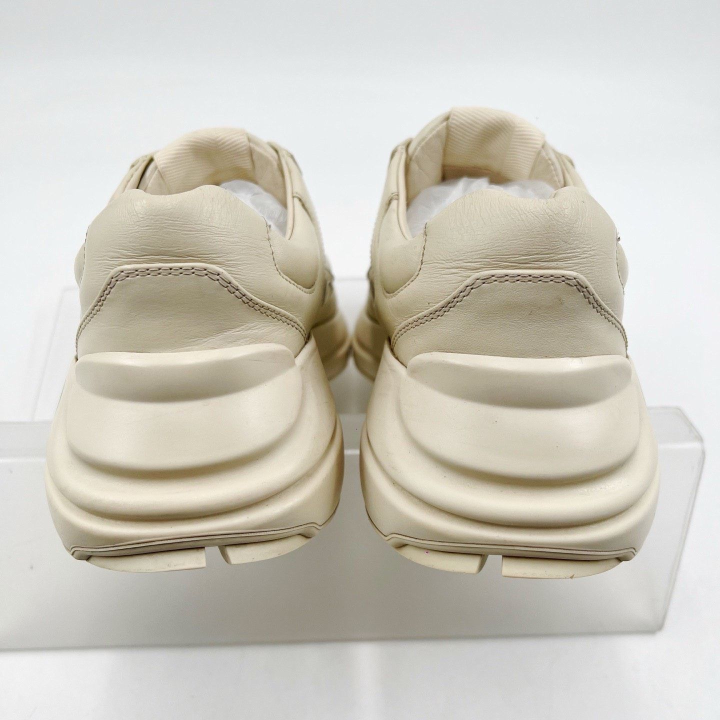 Gucci Gucci Rhyton Double G Print Low-Top Sneakers Size US 4 / IT 34 - 7 Thumbnail