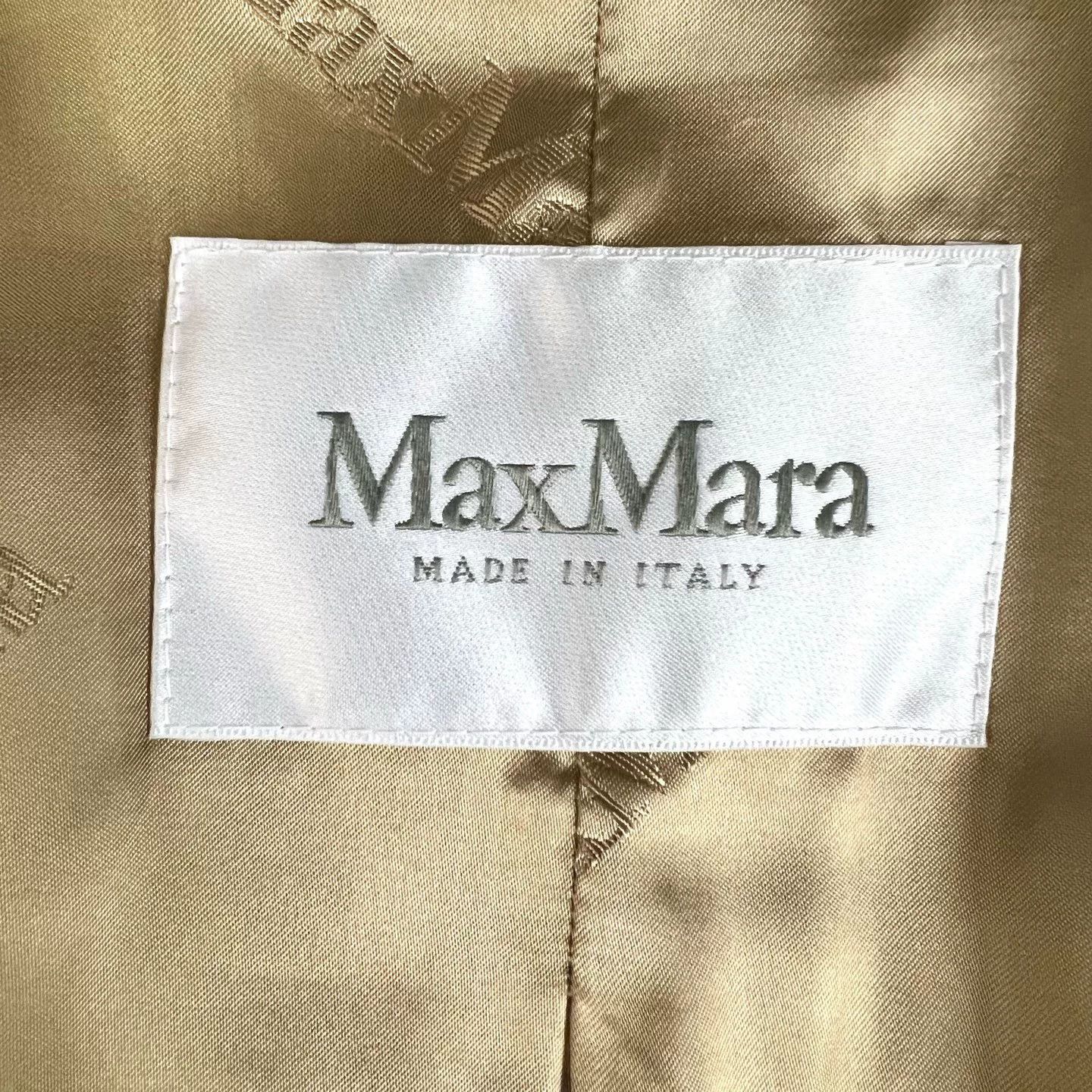 Max Mara Max Mara Brown Camel Hair Coat 36 Size XS / US 0-2 / IT 36-38 - 4 Thumbnail